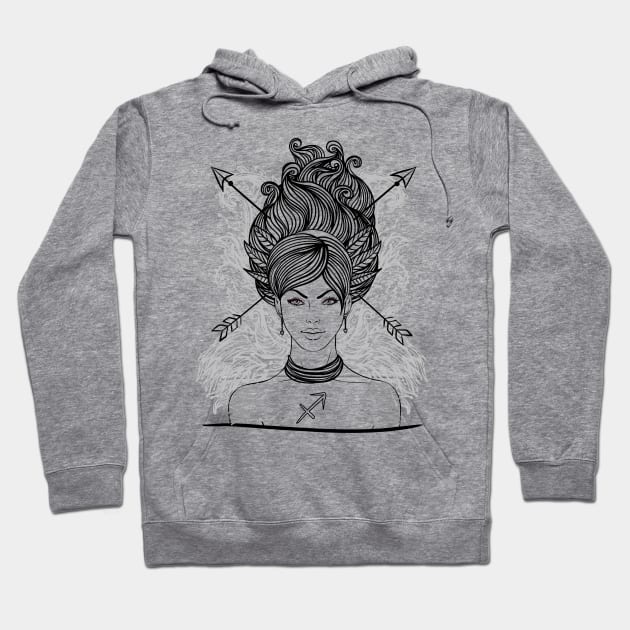 Sagittarius Hoodie by DISOBEY